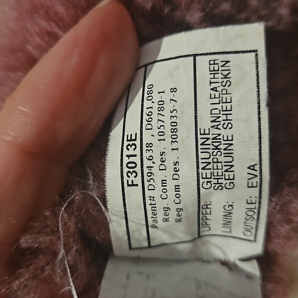 UGGS Ellee Dusty Rose Boots Big Kids Size 5 - Picture 11 of 12